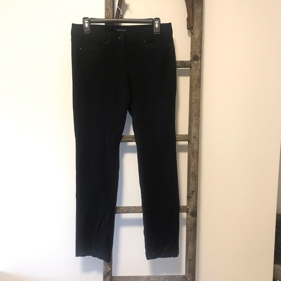 WHBM Black Slim Leg Pants - Picture 2 of 6